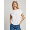 Pepe Jeans dámske biele tričko LORENA