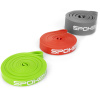 Spokey POWER II set odporových gum, 3 ks