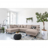 P & B SEDACIA SÚPRAVA, textil, sivohnedá - Online Only obývacie izby - 002330007209