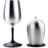 GSI Outdoors Glacier Stainless Nesting Wine Glass 090497633058