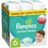 PAMPERS Active Baby Plienky Veľkosť 6, 128 ks, 13-18 kg