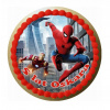 CUKROVÁ TLAČ jedlý obrázok na tortu Cukrová hmota SPIDERMAN SPIDER-MAN + TEXT #6