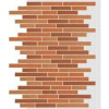 Riegel rohož AMK 500, v tehlovo oranžových farbách