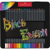 Farebné ceruzky, sada, trojhranné, v plechovej krabičke, FABER-CASTELL 