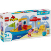 LEG LEGO DUPLO Prasiatko Peppa Pig a výlet na loďke 10432 STAVEBNICE