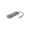 D-Link DUB-2333 dokovacia stanica a replikátor portov Kábel USB Typ-C Šedá (DUB-2333)