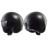 KASK LS2 OF599 SPITFIRE SOLID BLACK r. S OBCHOD (KASK LS2 OF599 SPITFIRE SOLID BLACK r. S OBCHOD)