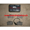 VW CADDY 3/04- zadné platničky Sada / SRL / 86mm