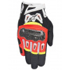rukavice SMX-2 AIR CARBON , ALPINESTARS (červené/černé/bílé/žluté fluo, vel. 3XL)