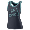 Dámsky top Wilson Tennis Anyone Tech Tank W - india ink - Sivý (XS)