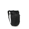 OSPREY Batohy TRANSPORTER ROLL TOP RAVEN BLACK