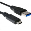 Kabel C-TECH USB 3.0 AM na Type-C kabel (AM/CM), 1m, černý CB-USB3C-10B