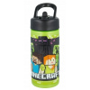 Hrnček na fľašu na vodu so slamkou MINECRAFT 410ml (Hrnček na fľašu na vodu so slamkou MINECRAFT 410ml)