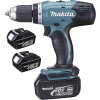 Makita DDF453RF3J aku šroubovák 18 V 3.0 Ah Li-Ion akumulátor