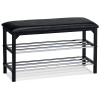 Autronic BONTEC Botník, kov, čierna, 83168-13 BK Farba: Čierna