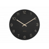 Designové nástěnné hodiny 5788BK Karlsson 30cm