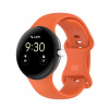 eses Silikónový remienok pre Google Pixel Watch 3, 41 mm, veľkosť S - Oranžový