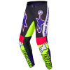kalhoty SUPERTECH limitovaná edice DIRT STUDIOS, ALPINESTARS (bílá/fialová/růžov