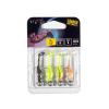 FOX RAGE - Súprava nástrah Ultra UV Micro Fry Mixed Color Lure Pack Loaded 3 g 4 cm