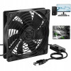 EXTERNÝ POČÍTAČOVÝ VENTILÁTOR USB PRE NOTEBOOK TV 1500 OT/MIN 5V