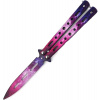 Benchmade tréningový motýlik Real Knife Professional Farba: fialová