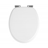 Wenko WENKO 22885100-WC sedátko URBIO 36x42,5 cm biela/strieborná WE0621 + záruka 3 roky zadarmo + záruka 3 roky zadarmo