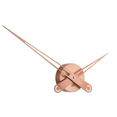 Designové nástěnné hodiny Future Time FT9650CO Hands copper 60cm - doprava ZDARMA!