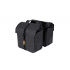 Dvoj brašňa na zadný nosič bicykla, Basil URBAN DRY DOUBLE BAG, šedá