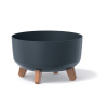 Prosperplast Kvetináč GRACIA LOW 38 cm antracit DGRL400L-S433