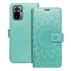 Kryt Forcell MEZZO Book Xiaomi Mi 11 Lite 5G / Mi 11 Lite LTE ( 4G ) / Mi 11 Lite NE mandala zelený