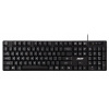ACER drátová klávesnice AKW100,USB 2.0,5 mil. úhozů,voděodolná,Black