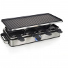Princess 162645 kontaktný gril 8 osôb 1400 W Čierna, Nerezová oceľ (162645)
