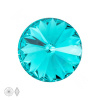 Preciosa MC Rivoli MAXIMA SS39 Blue Zircon - 4 ks