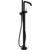 Hansgrohe Tecturis S, páková vaňová voľne stojaca batéria na podlahu, čierna matná, HAN-73440670