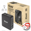 Club3D cestovní nabíječka 140W GaN technologie, 3xUSB-C, 1xUSB-A, PPS + PD 3.1 Support CAC-1917