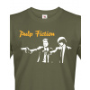 Pánske tričko Pulp Fiction, Barva Military - 69, Velikost 2XL Bezvatriko.cz 0479