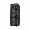 Bluetooth reproduktor LED Boombox karaoke USB AUX 10W Kruger&Matz