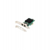 Digitus Karta Gigabit Ethernet PCI Express, dvouportová 32bitový držák s nízkým profilem, čipová sada Intel (DN-10132)