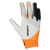 SCOTT glove EVO RACE bright white/shocking orange - 2025, XL