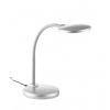 GLOBO 52290102 CARMEN stolové svietidlo LED 4,6W 300lm 3000K strieborná, adapter incl., 3StepDIM