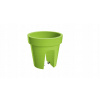 Kvetináč plast zelený Prosperplast 24,5 cm x 24,5 x 22,5 cm