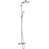 Hansgrohe 27298000 CROMETTA E Showerpipe 240 1jet s vaňovým termostatom, chróm