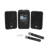 Omnitronic Set COMBO-160BT active PA system + UWM-2HH USB bezdrátové mikrofony