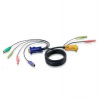 ATEN KVM združ. kábel k CS-1732,34,54,58, PS2, 3m (2L-5303P)