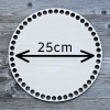Drevené dno - kruh 25cm