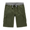 Detská košeľa - Krátke šortky Carterovej 122 khaki (Carterove - šortky z vrecka 7 - 122)