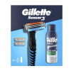 Gillette Sensor3 darčeková kazeta strojček+3 hlavice+ pena na holenie Series Sensitive 200 ml