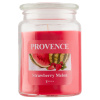 PROVENCIA sviečka sklo 510g jahoda+melón