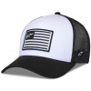 šiltovka FLAG SNAP HAT, ALPINESTARS (biela/čierna)