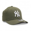 Dětská kšiltovka New Era 9FORTY Kids MLB Kids League Essential New York Yankees - Olive / White dětské kšiltovky Youth (54-56 cm)